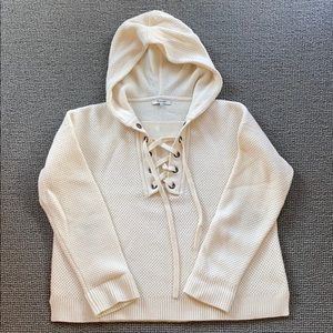 Madewell Marino Wool Hoodie Sweater